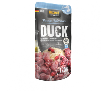 Belcando Φακελάκι Finest Selection Πάπια 125gr